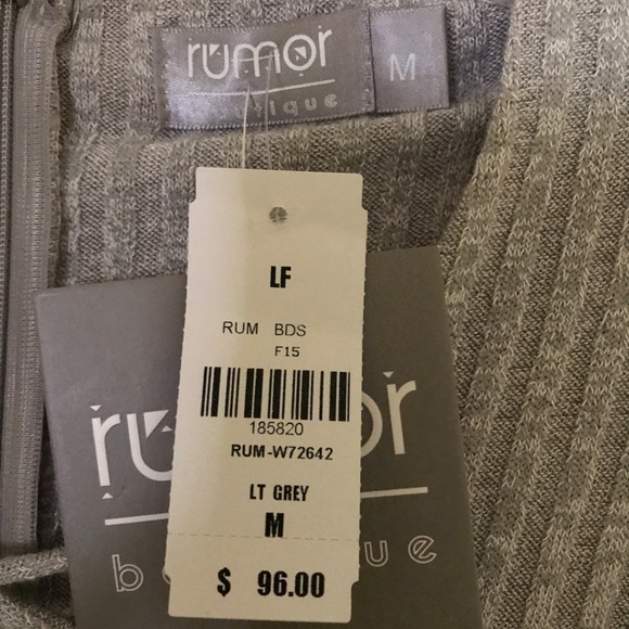 Rumor Gray Bodysuit from LF - Picture 6 of 6